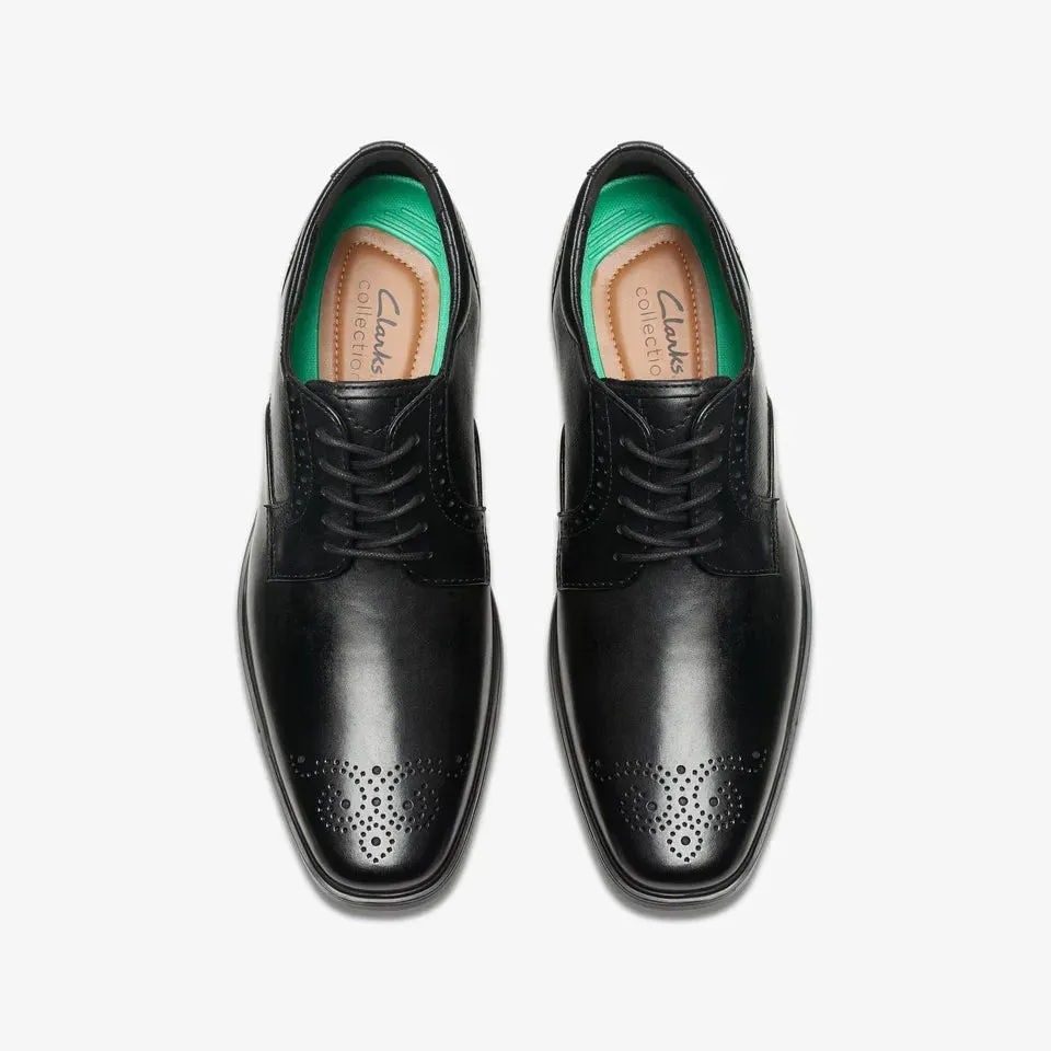 Clarks Men's Clarkslite Tie Black Combi 26176881