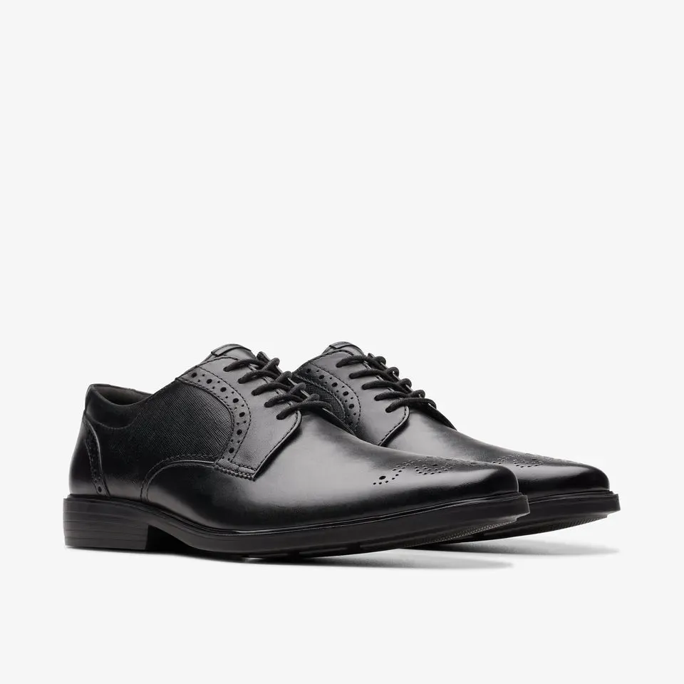 Clarks Men's Clarkslite Tie Black Combi 26176881