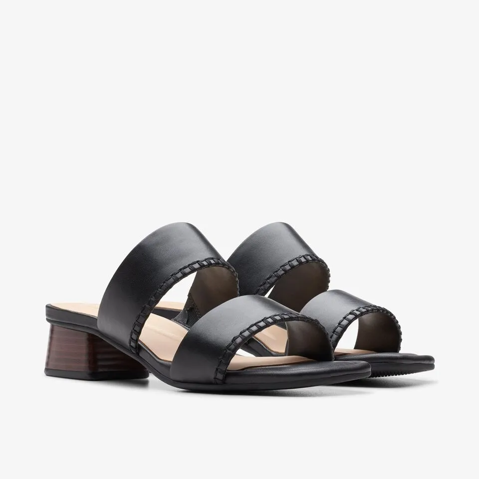 Clarks Women's Serina35 Mule Black Leather 26176337