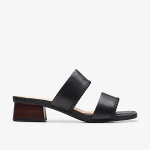 Clarks Women's Serina35 Mule Black Leather 26176337