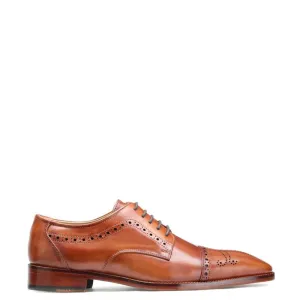 Classic Design Polished Leather Derby Shoes
