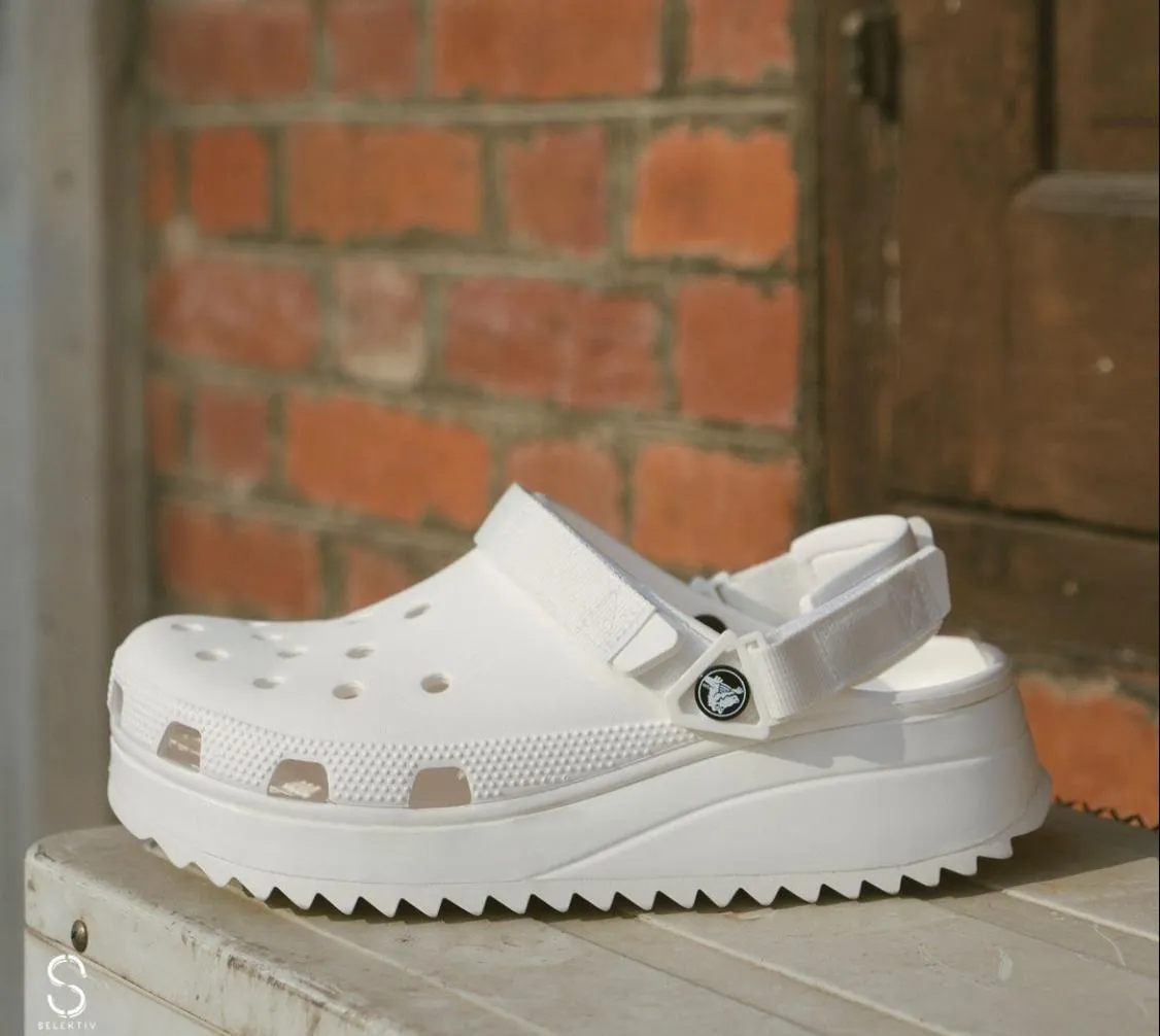 Classic Hiker White Unisex Crocs