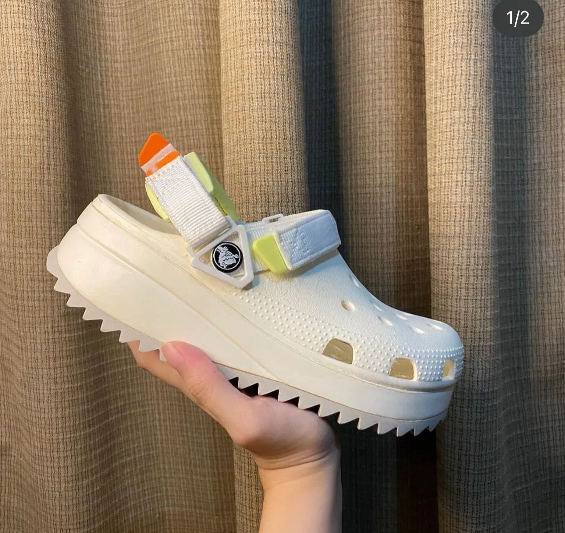 Classic Hiker White Unisex Crocs