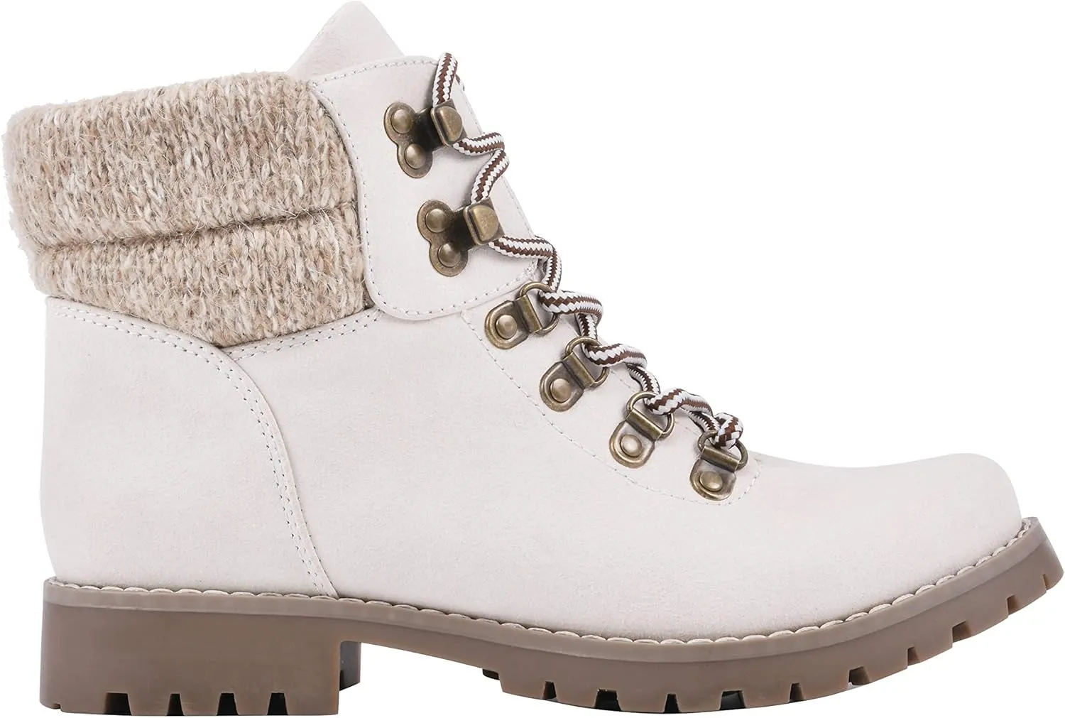 CLIFFS BY WHITE MOUNTAIN Shoes Pathfield Women's Lace-up Hiker Style Bootie