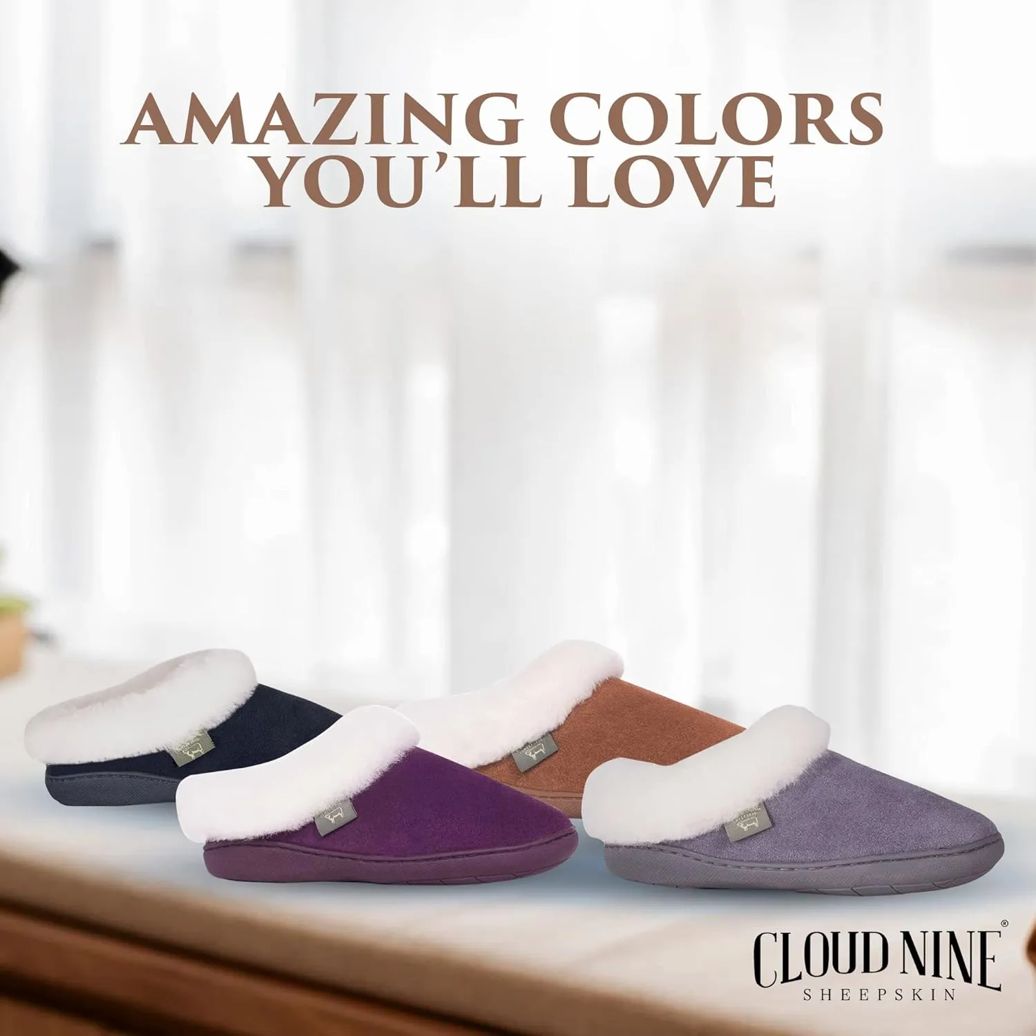 Clogs for Women - Ladies Sunrise Slip On Clogs Womens House Shoes Slippers Indoor Outdoor