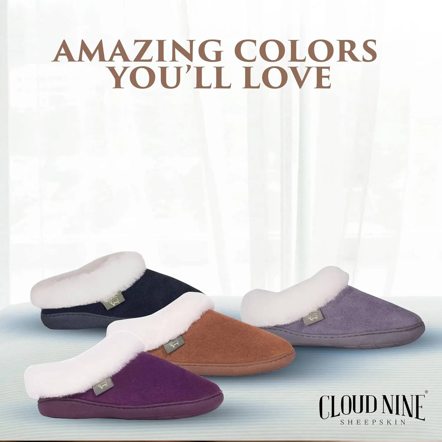 Clogs for Women - Ladies Sunrise Slip On Clogs Womens House Shoes Slippers Indoor Outdoor