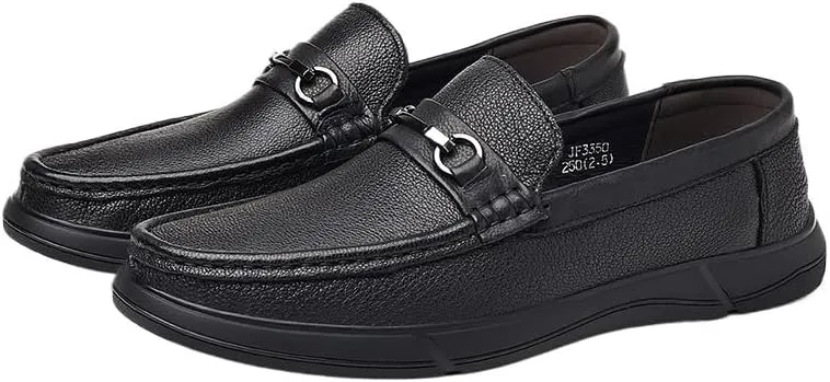 Contemporary Medallion Toe Men's Oxford Shoes Breathable Mesh Lining Formal Dinners Office Wear Non-Slip Traction