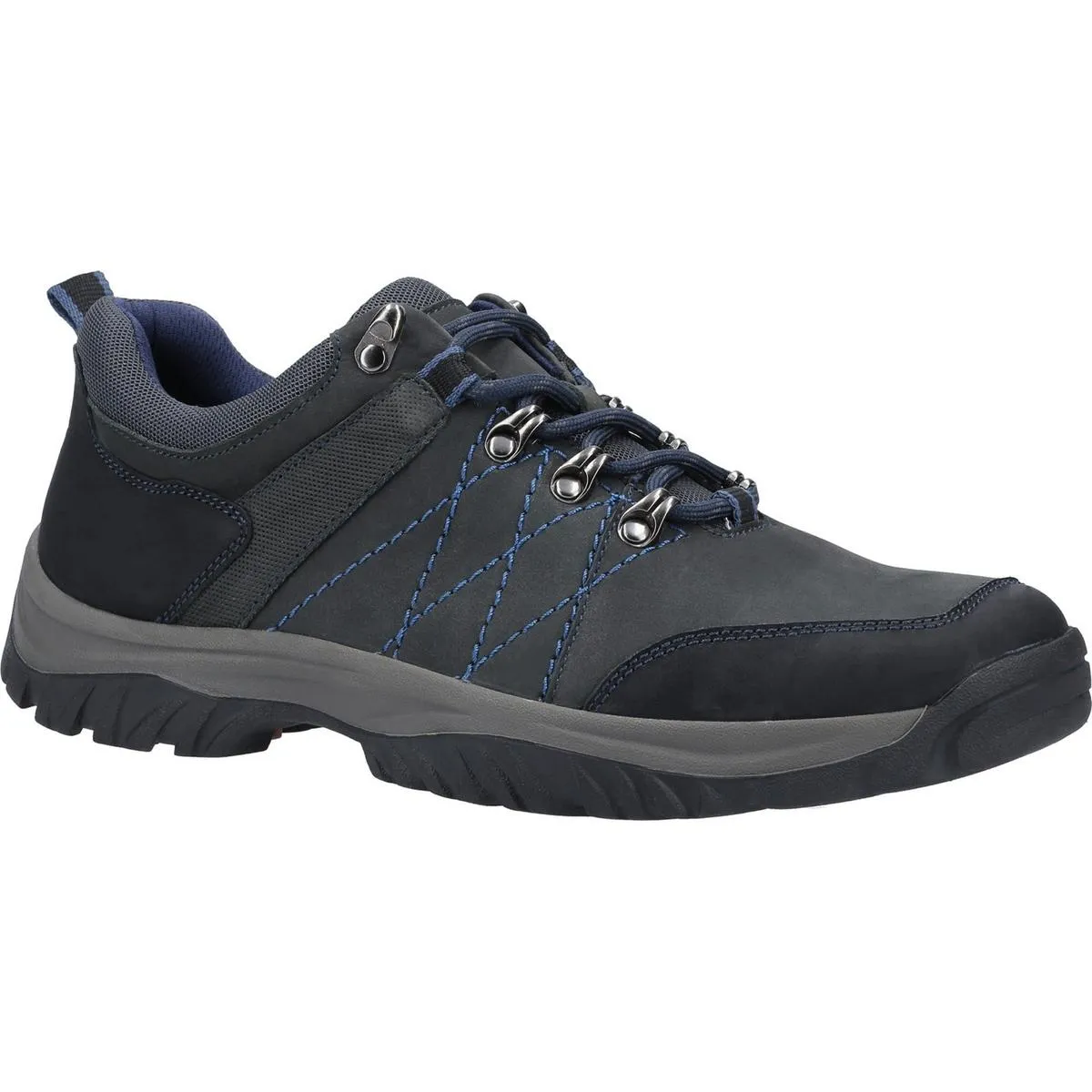 Cotswold Toddington Lace Up Shoe Navy