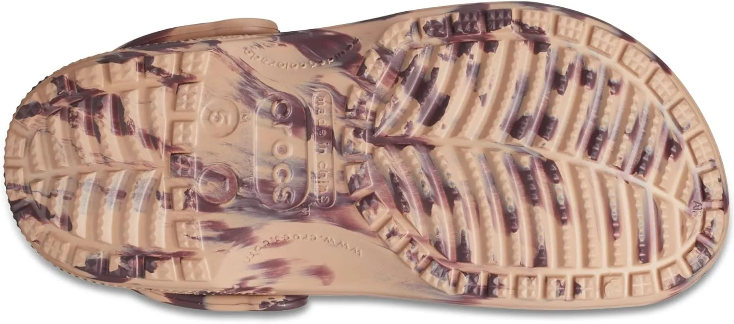 Crocs Unisex Classic Marbled Tie-Dye Clog