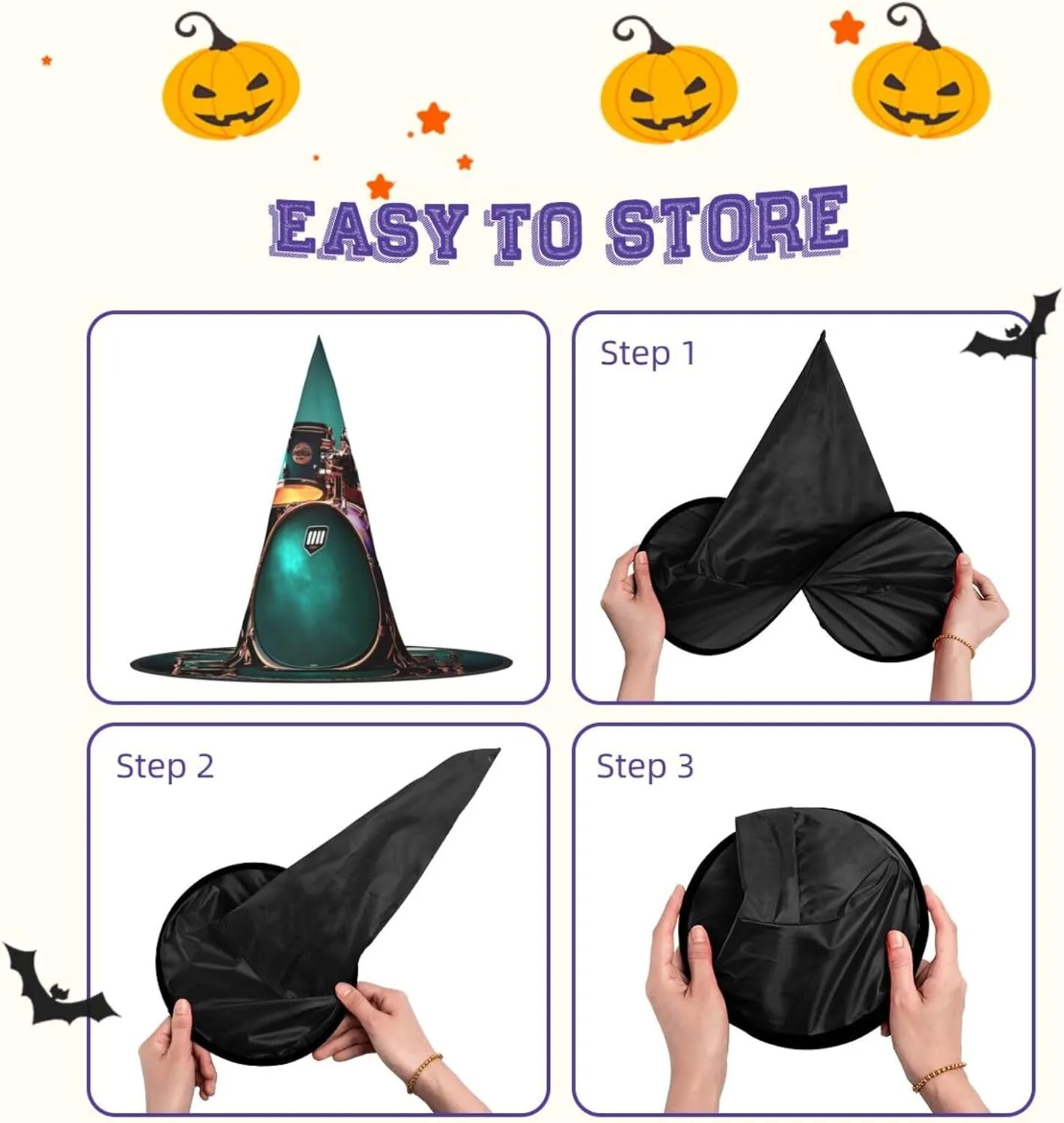 Cute Dachshund Dog Trendy Halloween Witch Hat For Women - Ultimate Party Hat For Best Halloween Costume Ensemble