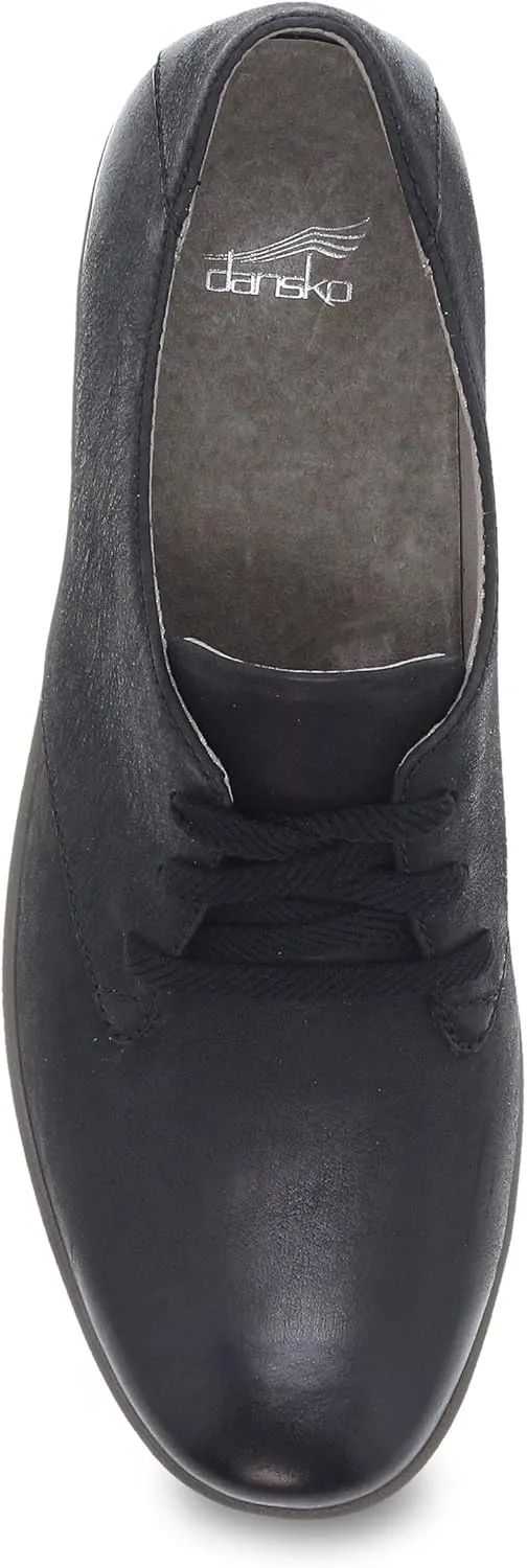 Dansko Women's Libbie Stylish Laced Oxford - Leather Uppers and Blown Rubber Outsoles are Durable and Lightweight - Versatile Casual to Dressy Footwear
