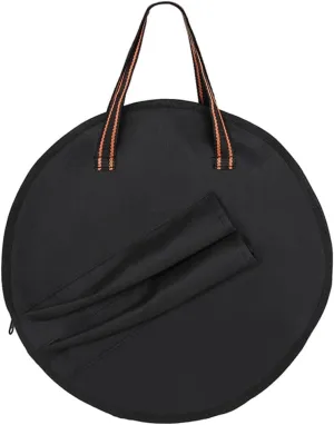 Dumb Drum Carrying Bag Durable Percussion Instrument Storage Bag with Strong Handle Smooth Zipper for Dumb Drums From Scratches Keeps Your