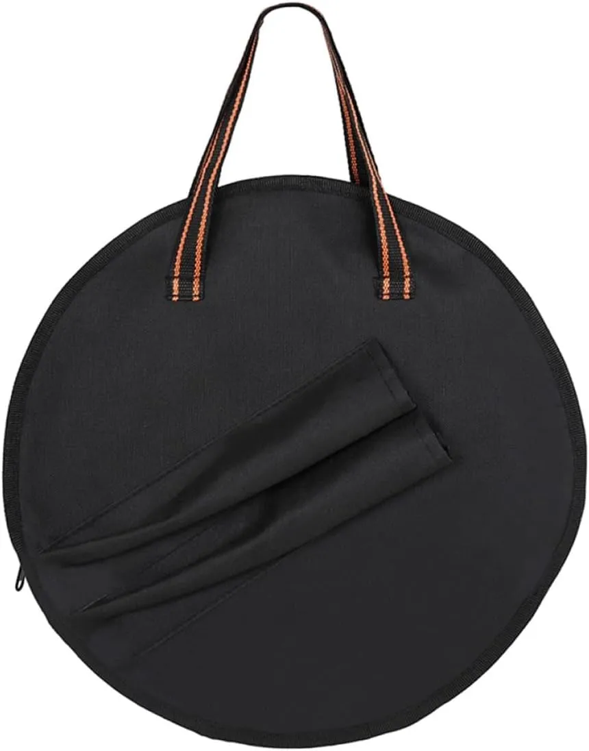Dumb Drum Carrying Bag Durable Percussion Instrument Storage Bag with Strong Handle Smooth Zipper for Dumb Drums From Scratches Keeps Your