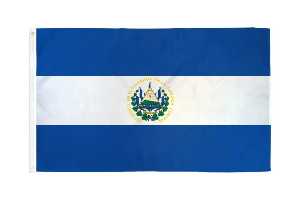 El Salvador 3x5ft DuraFlag