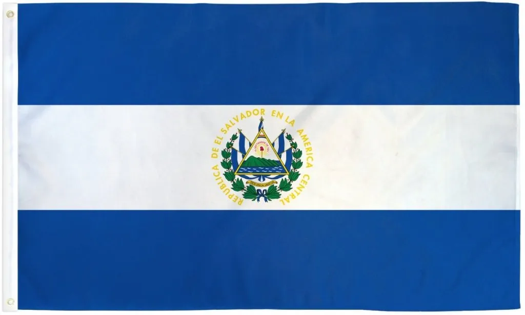 El Salvador 3x5ft DuraFlag