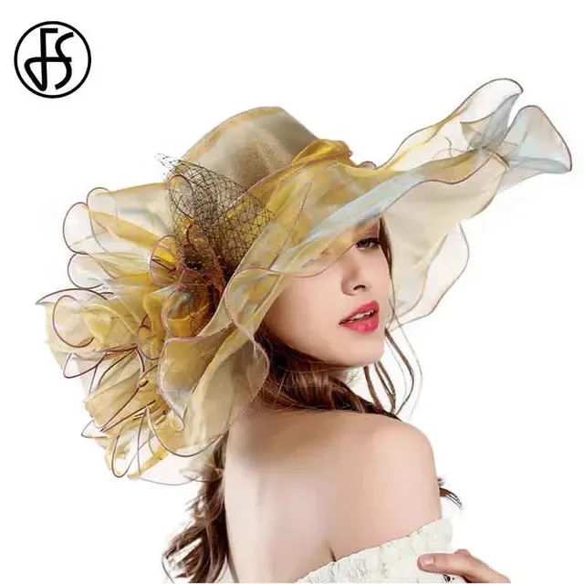Elegant Ladies Church Kentucky Derby Hat