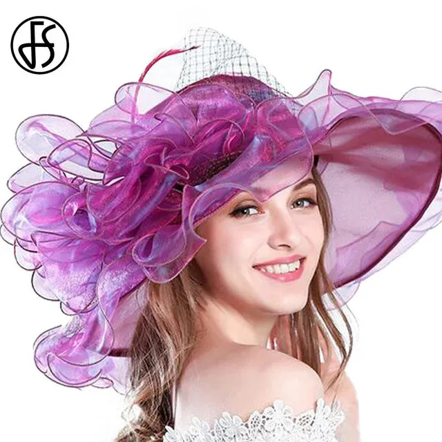 Elegant Ladies Church Kentucky Derby Hat