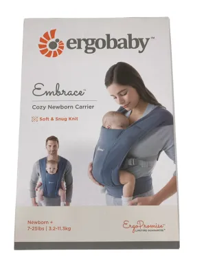 Ergobaby Embrace Baby Carrier, Oxford Blue