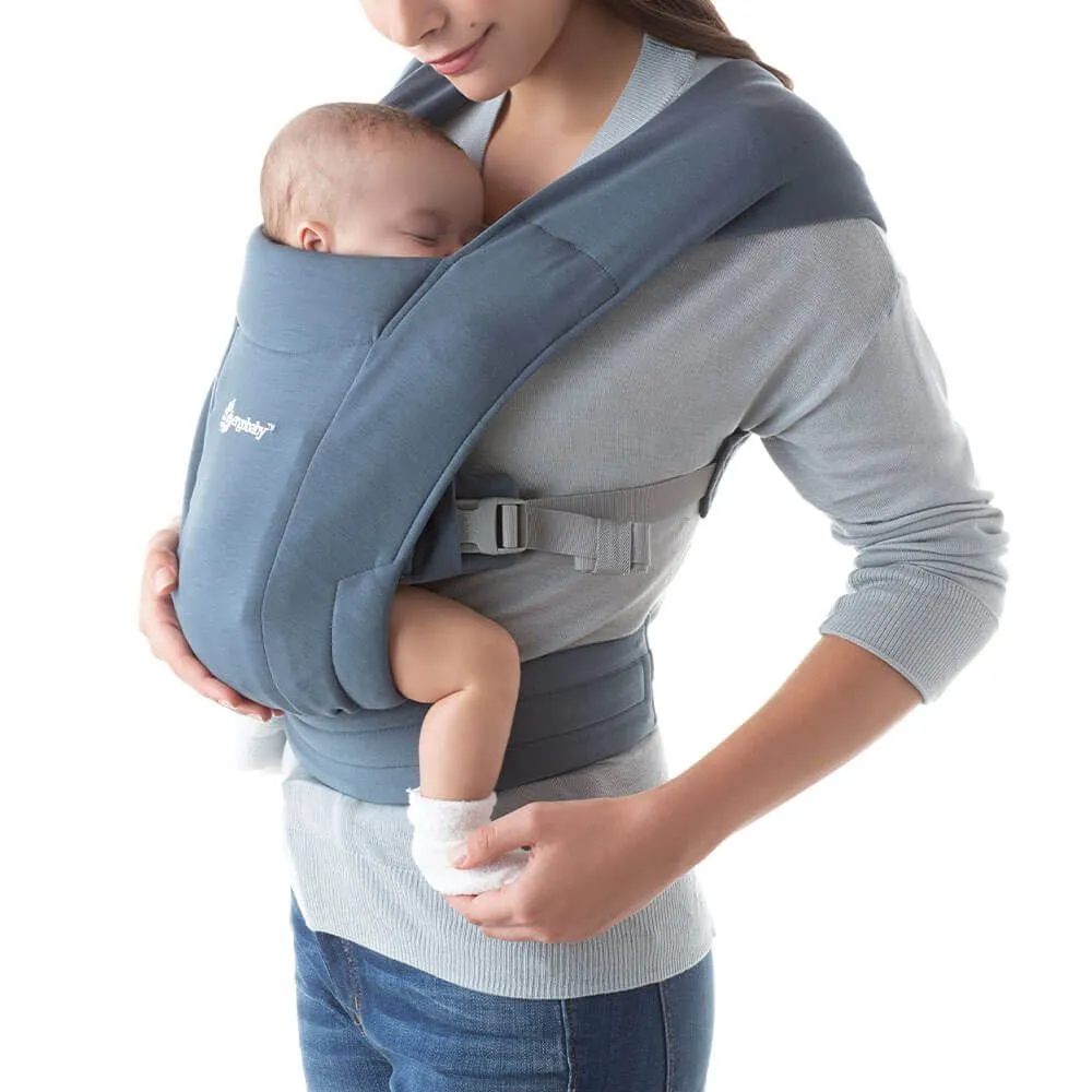 Ergobaby Embrace Baby Carrier, Oxford Blue