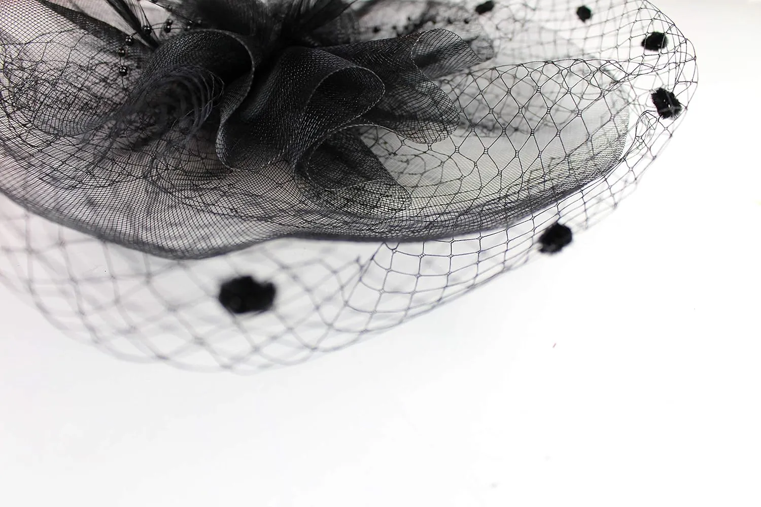 Fascinator Hat for Women Tea Party Wedding Derby Headband, 1920s Fascinator Hat