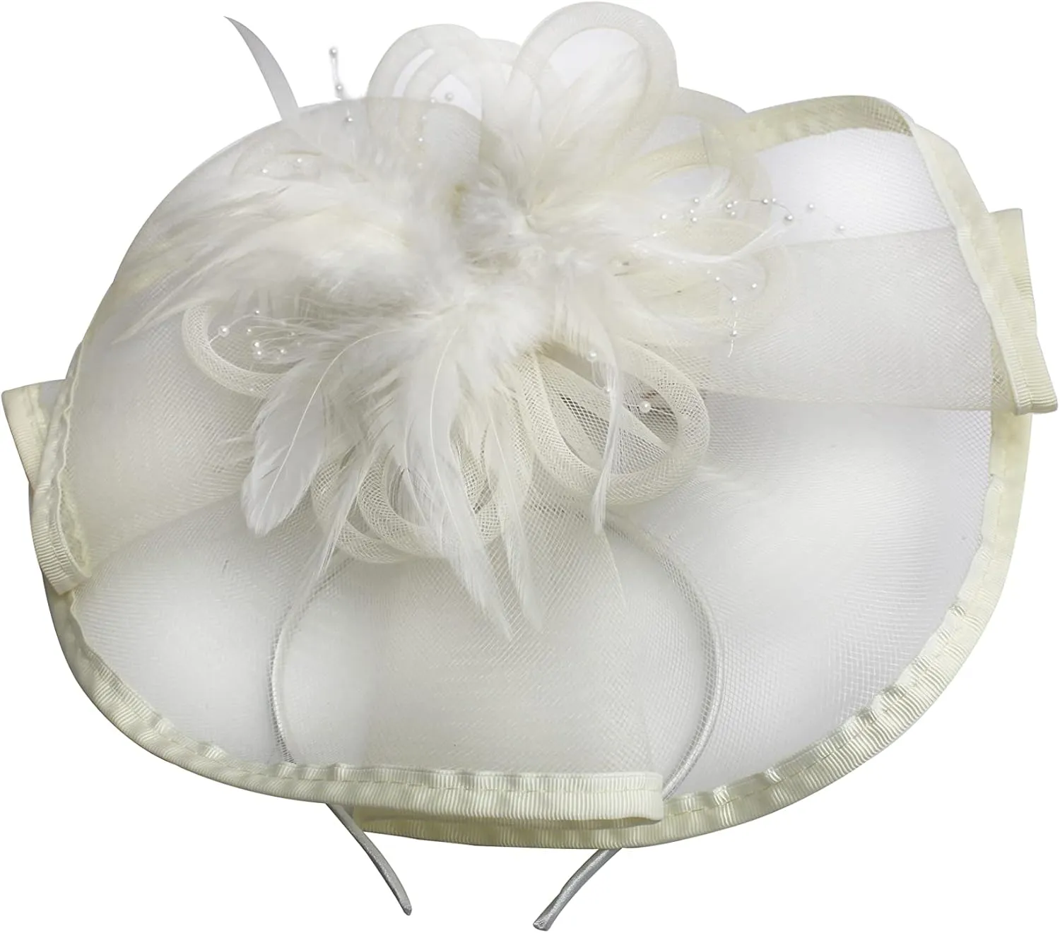 Fascinator Hat for Women Tea Party Wedding Derby Headband, 1920s Fascinator Hat