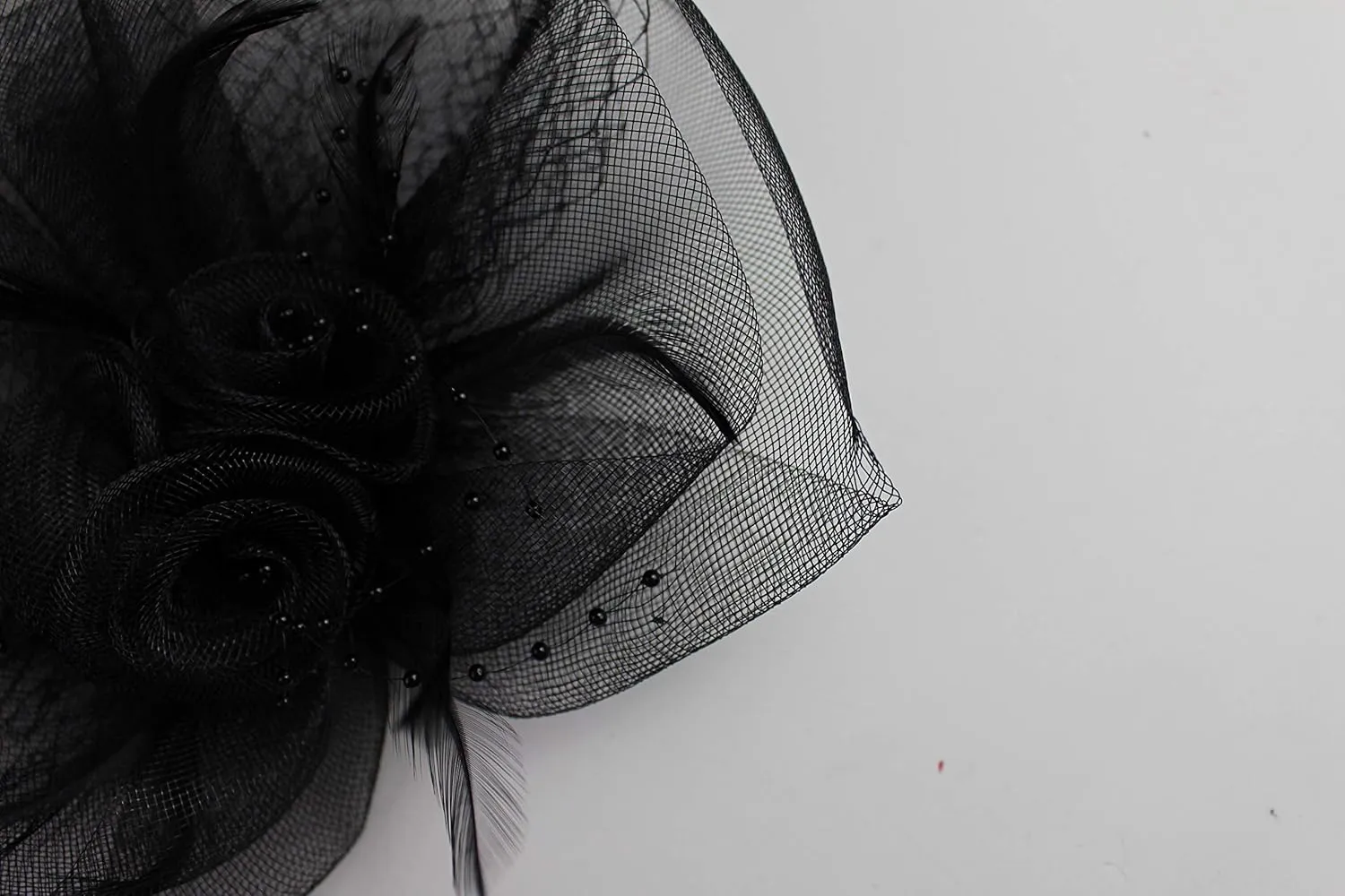 Fascinator Hat for Women Tea Party Wedding Derby Headband, 1920s Fascinator Hat