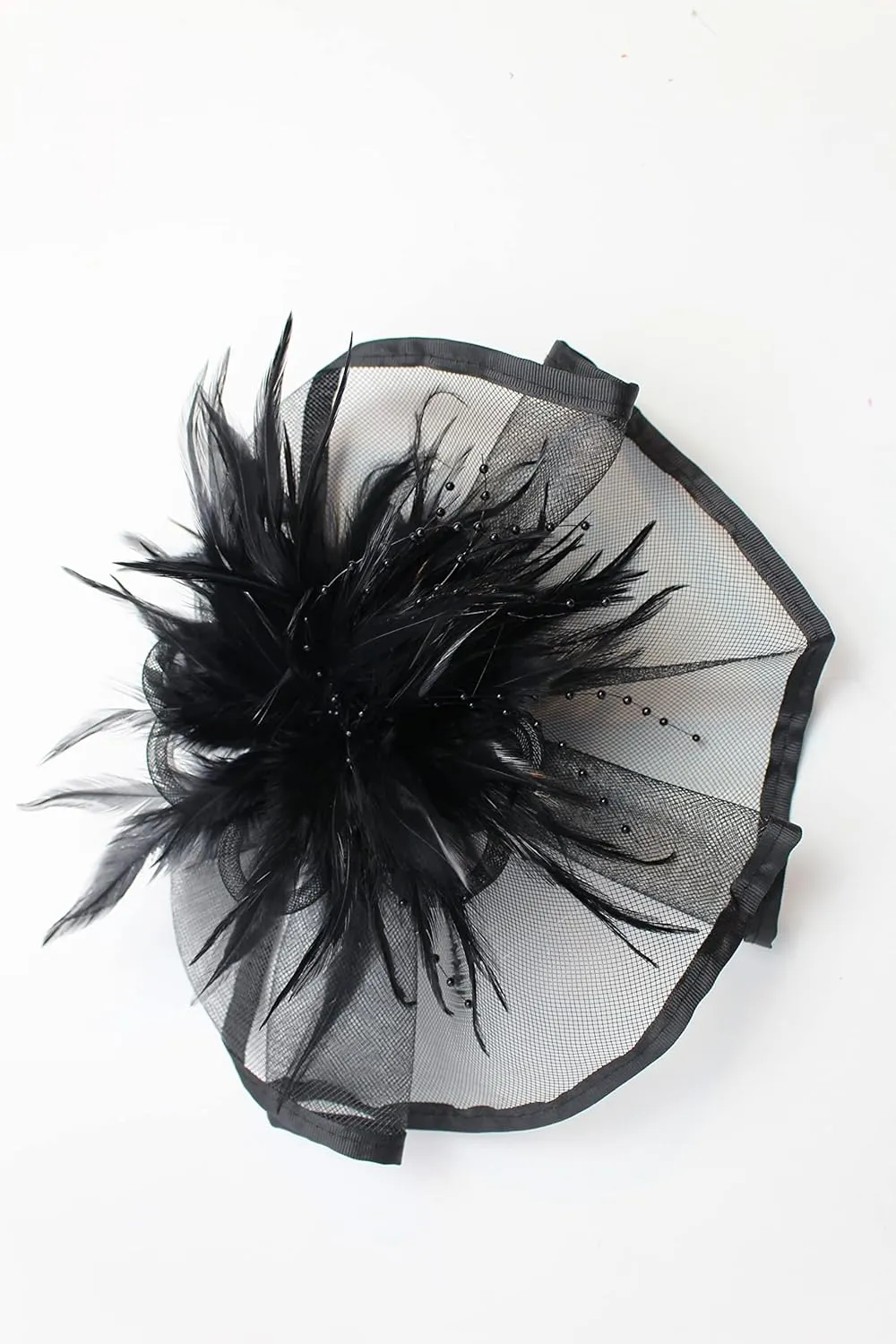 Fascinator Hat for Women Tea Party Wedding Derby Headband, 1920s Fascinator Hat