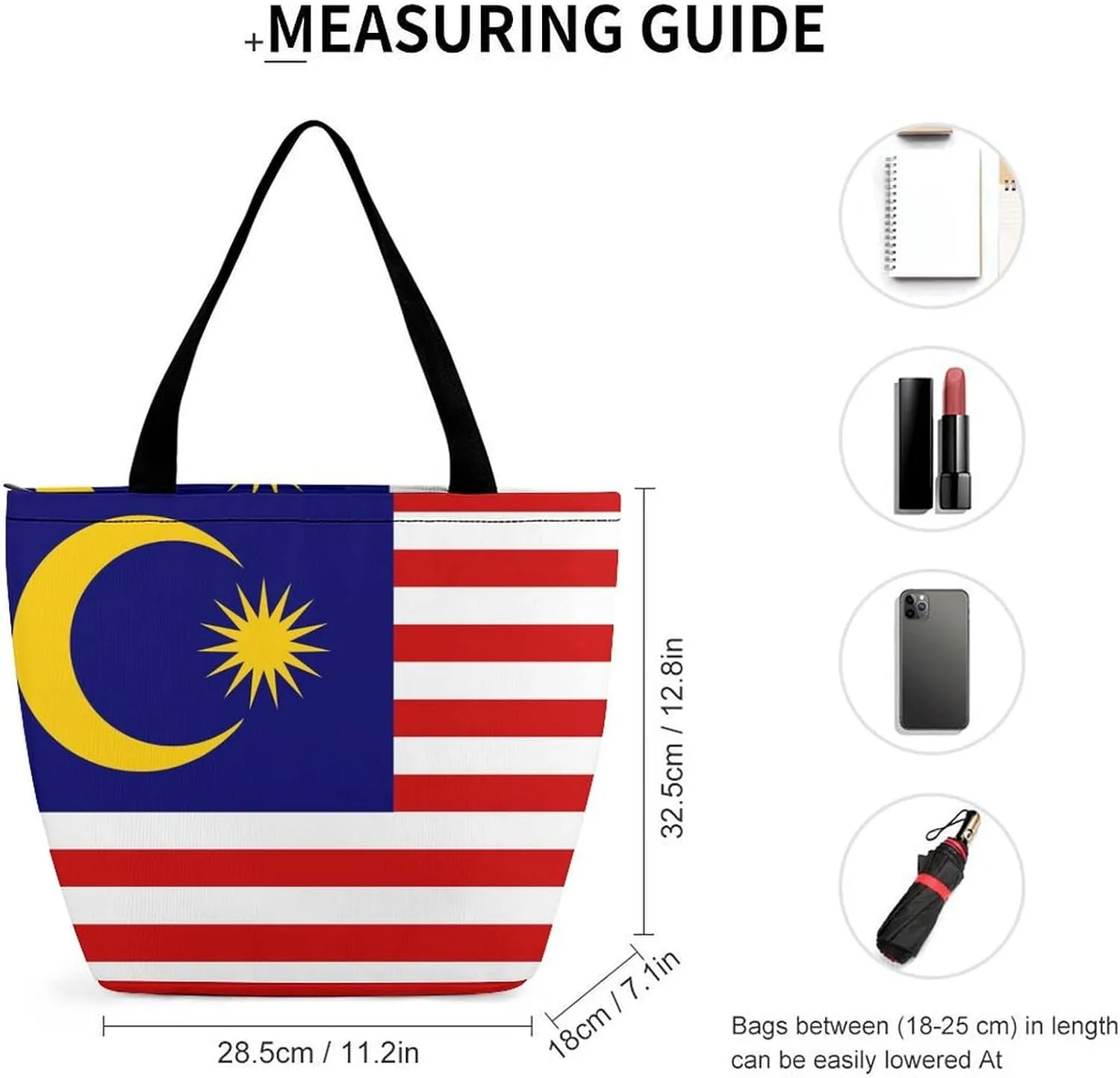Fashionable Oman Flag Women's Spacious Hobo Bag Great for Work and Travel