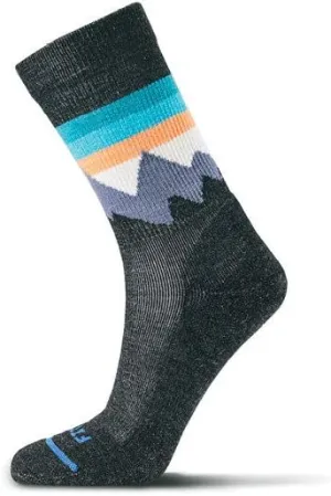 FITS Mountain Top Crew Light Hiker For Men and Women, Merino Wool, Breathable, Odor Resistant, Whole Foot Comfort