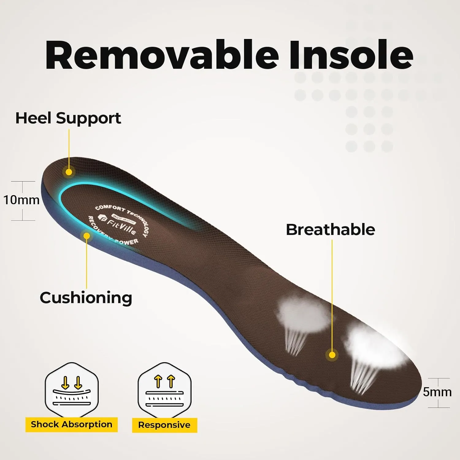 FitVille Diabetic Shoes for Women Slip On Classic Oxford Shoes Adjustable Strap Business Formal Dress Shoes PU Leather Loafers Edema Shoes Plantar Fasciitis Sneakers - EasyTop Dress Shoes V1