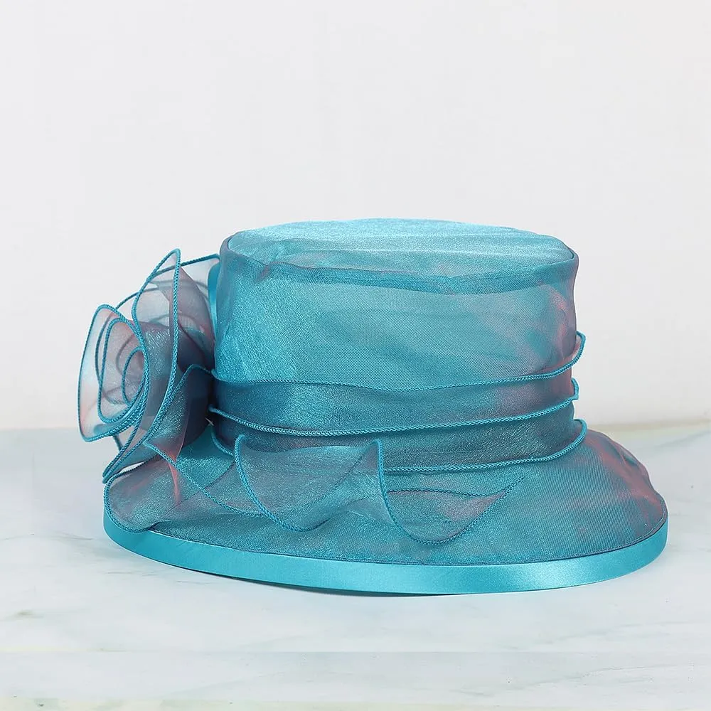 Floral Wedding Hat for Women's Tea Party Fascinators Kentucky Church Derby Hats