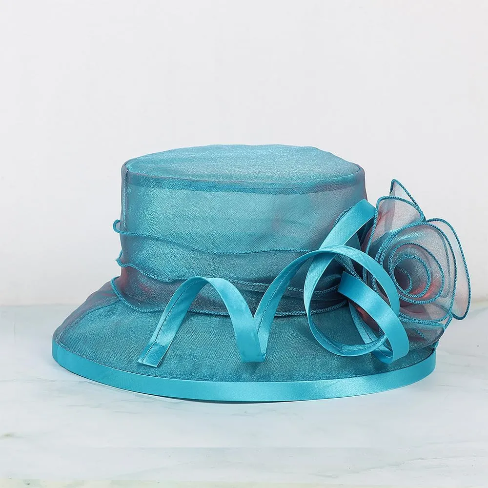 Floral Wedding Hat for Women's Tea Party Fascinators Kentucky Church Derby Hats