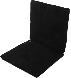 Foldable Heated Cushion Portable 3 Level Heating Pillow for the Fishing Stadium, USB Power Supply, Electrical Heating Cover for Beach Garden Chair