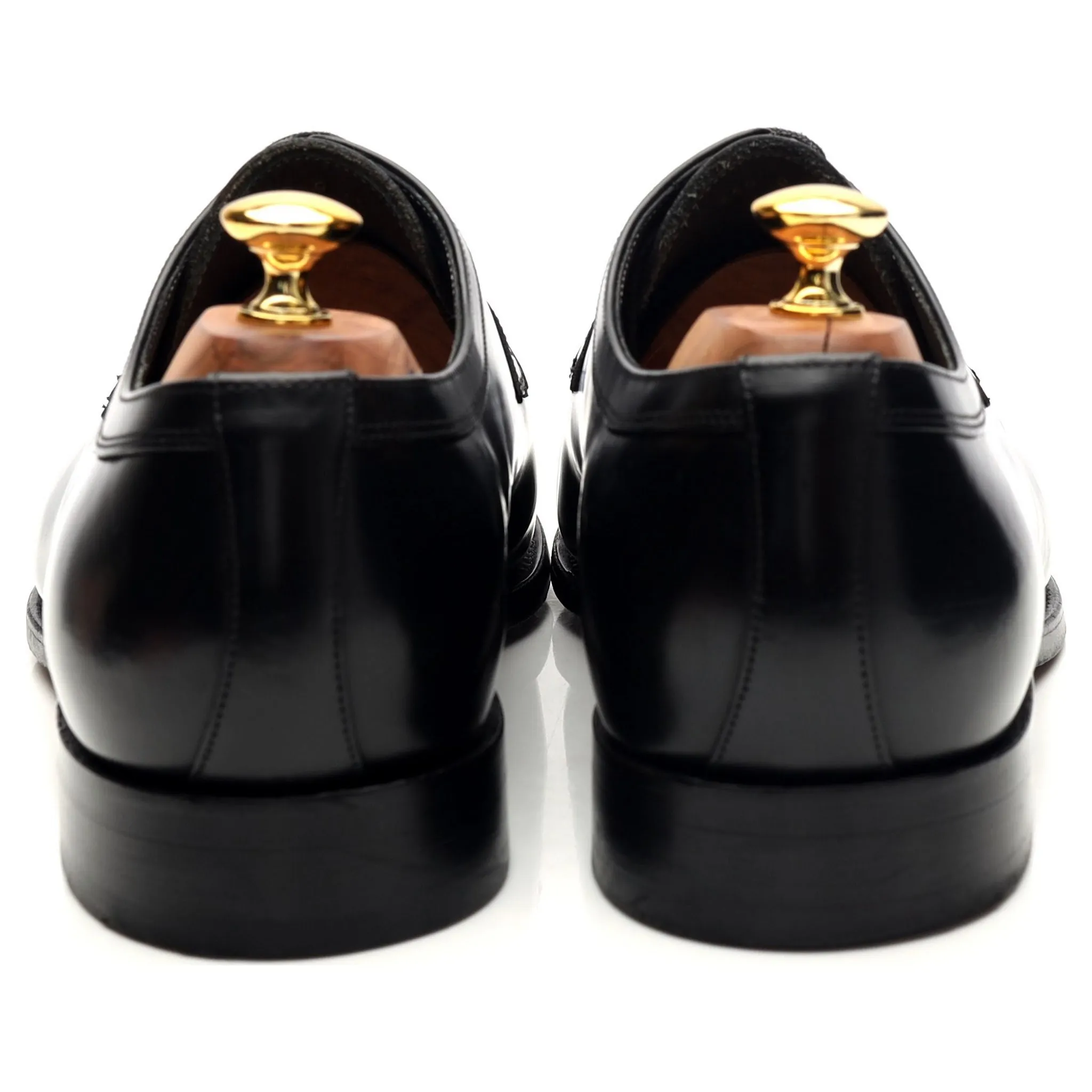 'Fordgate' Black Leather Derby UK 11 G