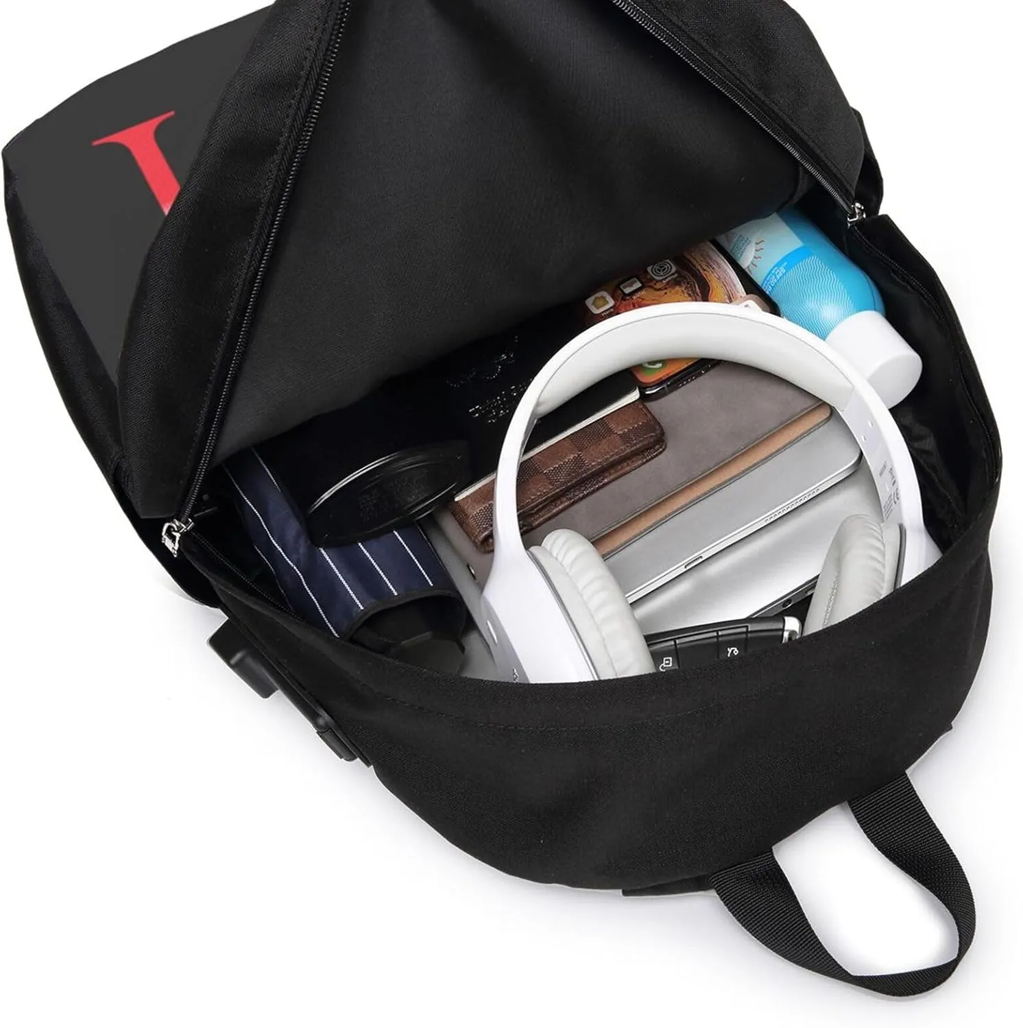 Fraternity Paraphernalia Gifts Rucksack Lightweight And Durable 600d Oxford Laptop Rucksack - Large Capacity For Outdoor Adventures, Travel & Business Errands