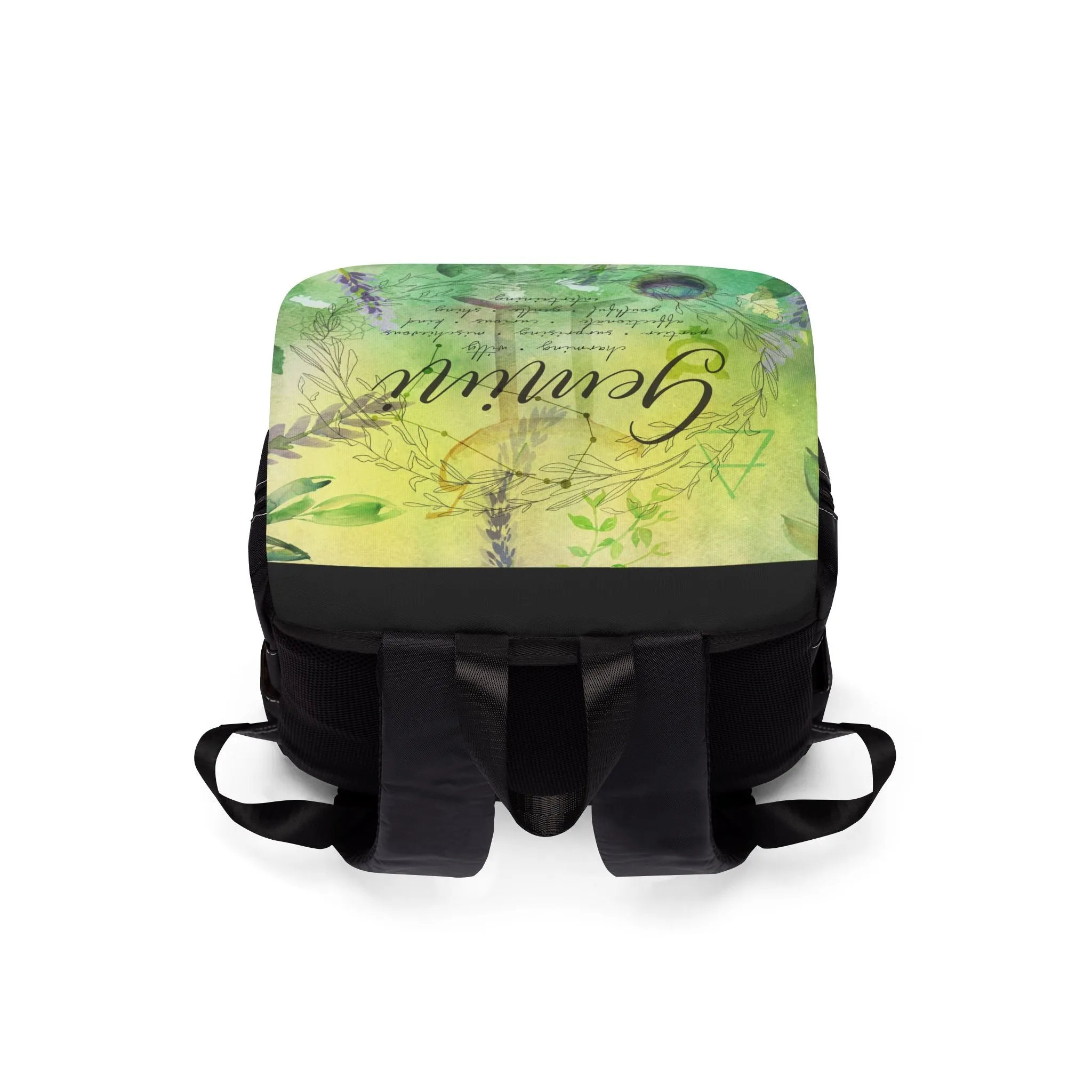 Gemini Unisex Casual Shoulder Backpack