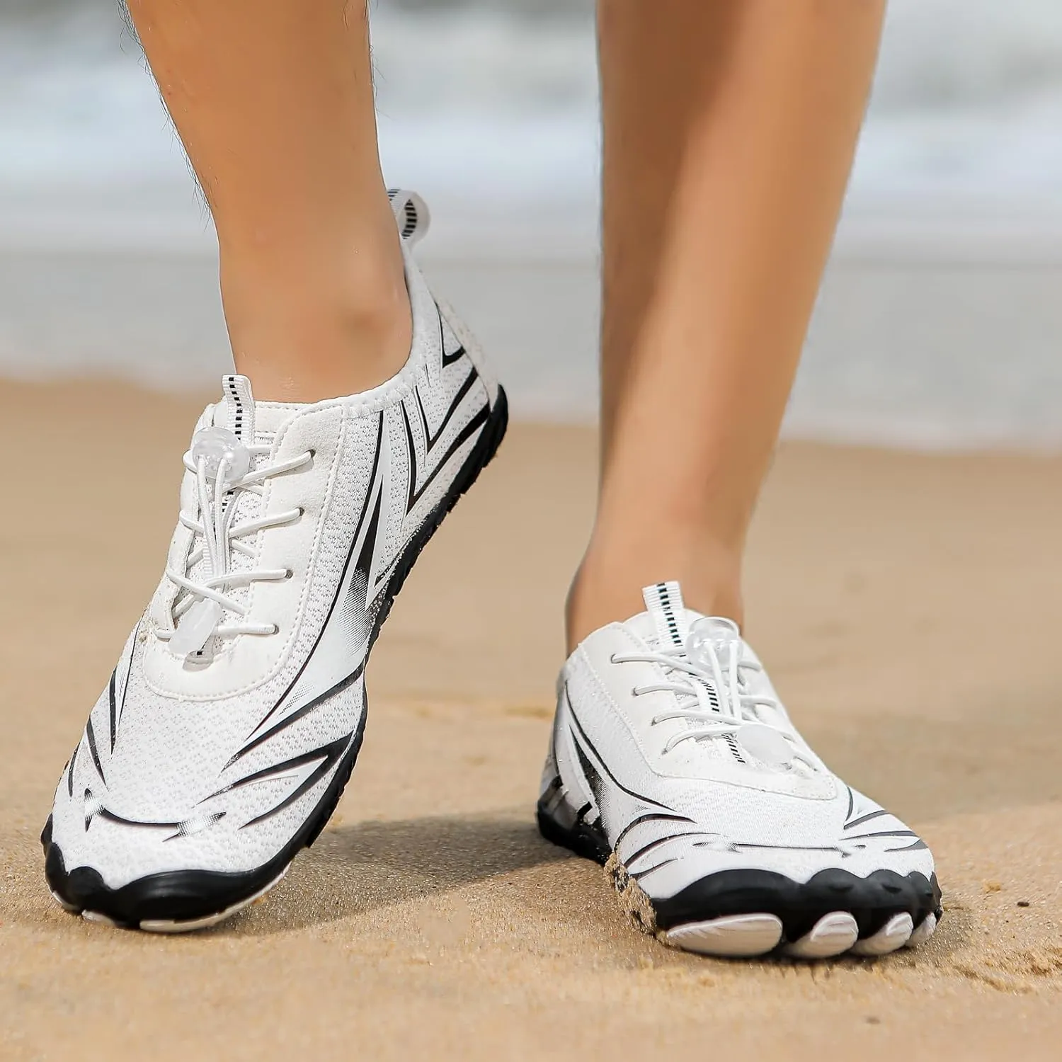 Grounded Footwear Barefoot Shoes Women&Men Neuropathy Hiking Footwear Barefoot Womens Shoes Non-Slip Outdoor Unisex Water Pro Beach Shoe Wide Toe Box Sneakers, Diabetic Shoe, Waterproof, Quick-Dry