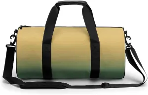 Gym Bag 17in for Men Women, Waterproof Foldable Sports Organizer, Durable Workout Travel Duffle Bag, Warm Twilight Shift-1737