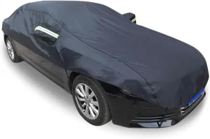 Half Car Cover for Daimler SP250 1959-1964, Oxford Cloth car top Cover Rainproof Snowproof UV-Proof All-Weather Waterproof car Covers Durable with Windproof Rope