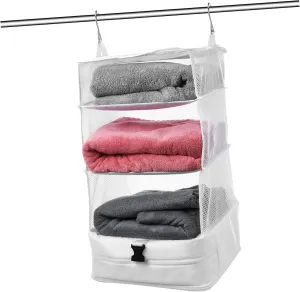 Hanging Packing Organizer Portable Travel Clothes Storage Bag Durable Suitcase Packing Cube Space Saving and Multipurpose for Home Travel Use
