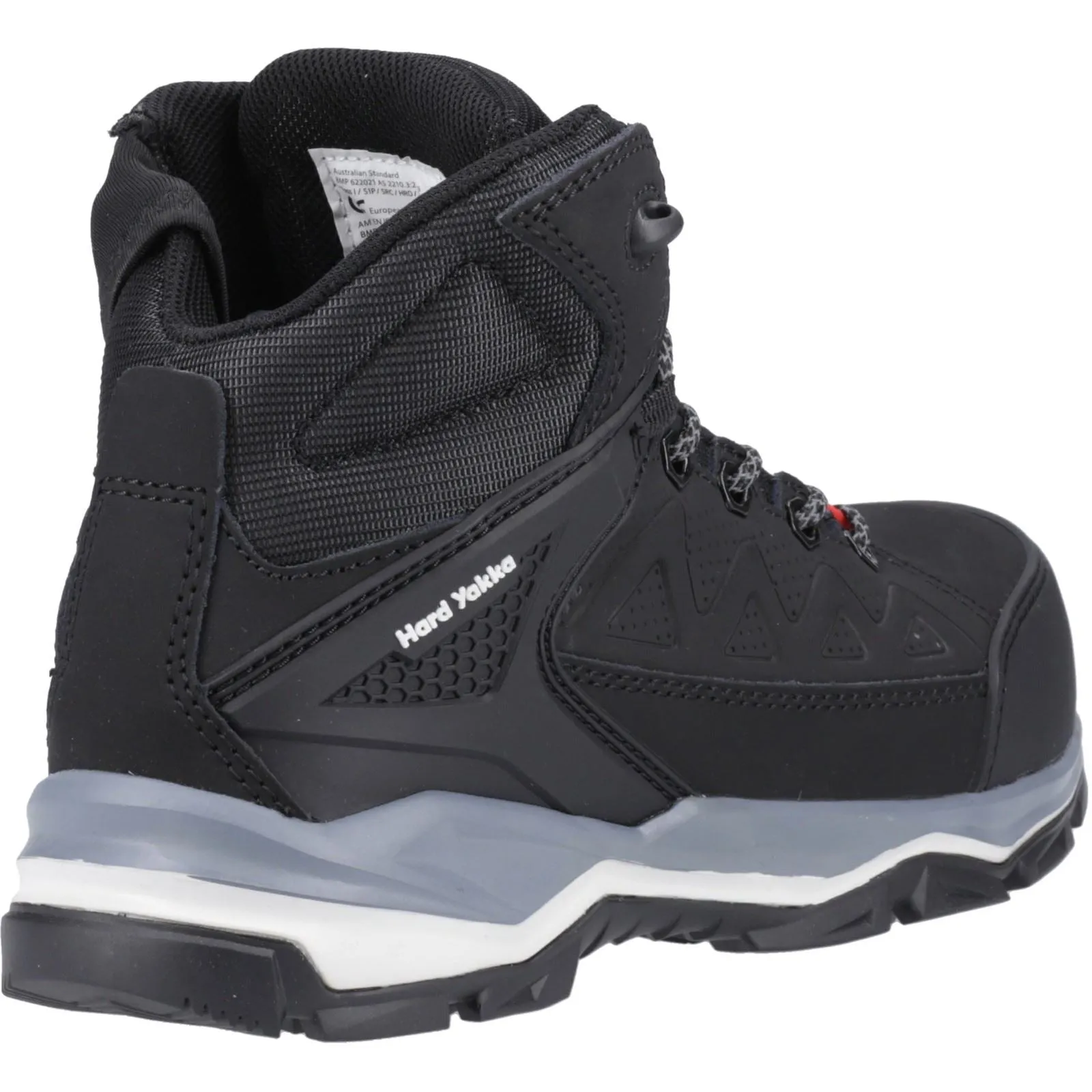 Hard Yakka Unisex Atomic PR Hybrid Side Zip Safety Boot in Black