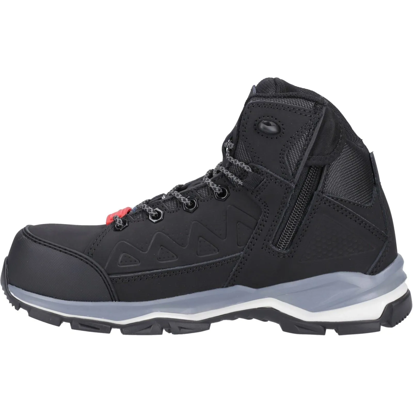 Hard Yakka Unisex Atomic PR Hybrid Side Zip Safety Boot in Black