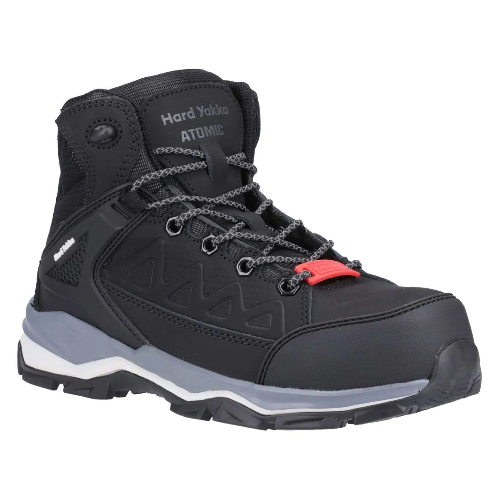Hard Yakka Unisex Atomic PR Hybrid Side Zip Safety Boot in Black