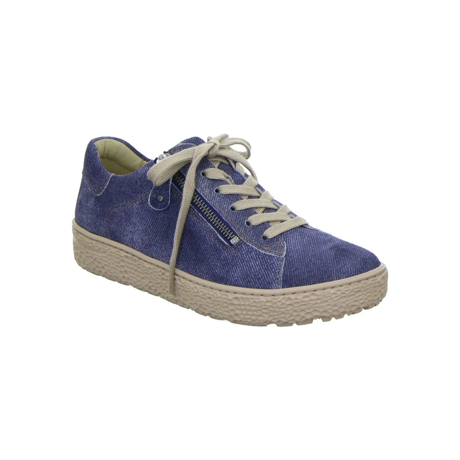 Hartjes Phil Marine Blue Side Zip Oxford