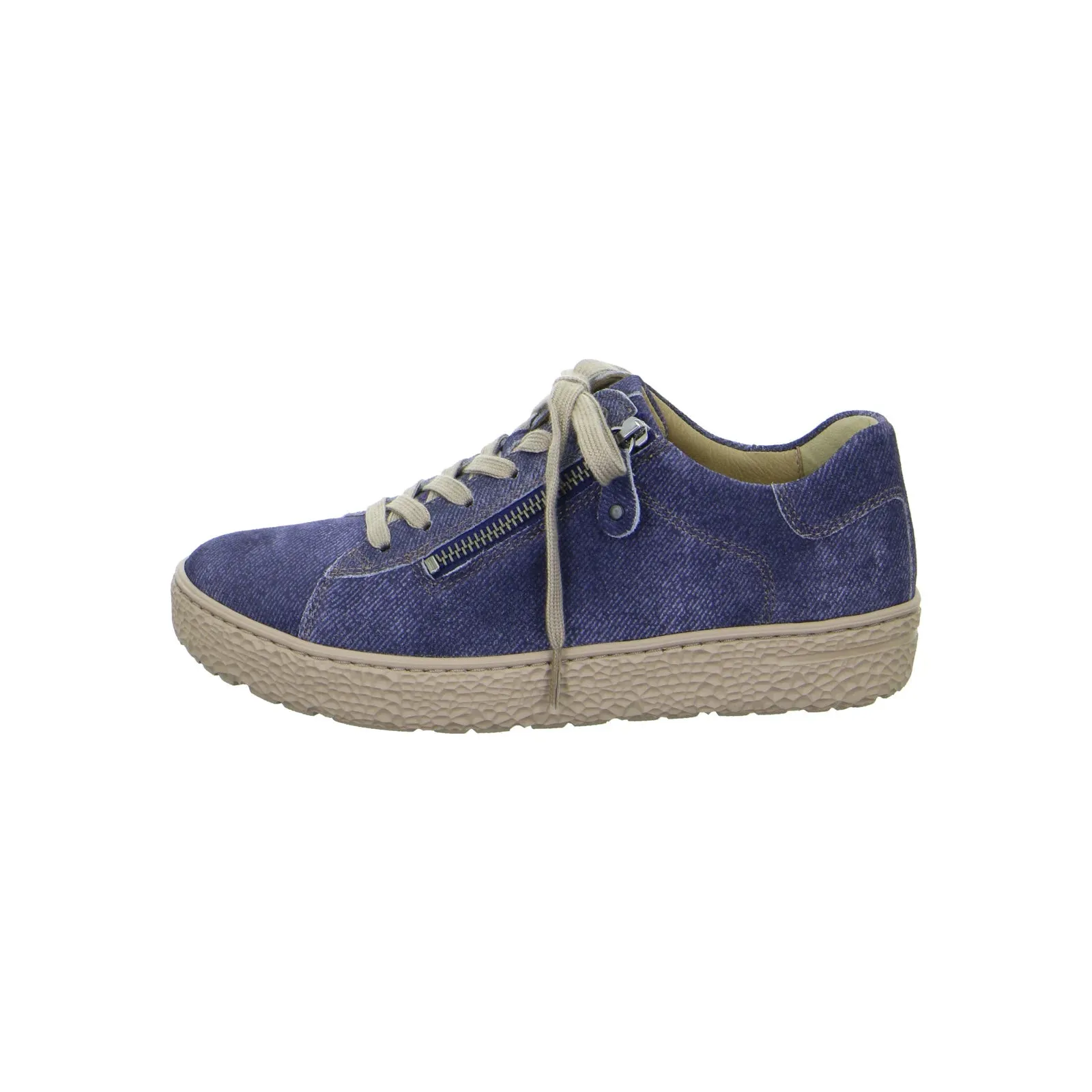 Hartjes Phil Marine Blue Side Zip Oxford