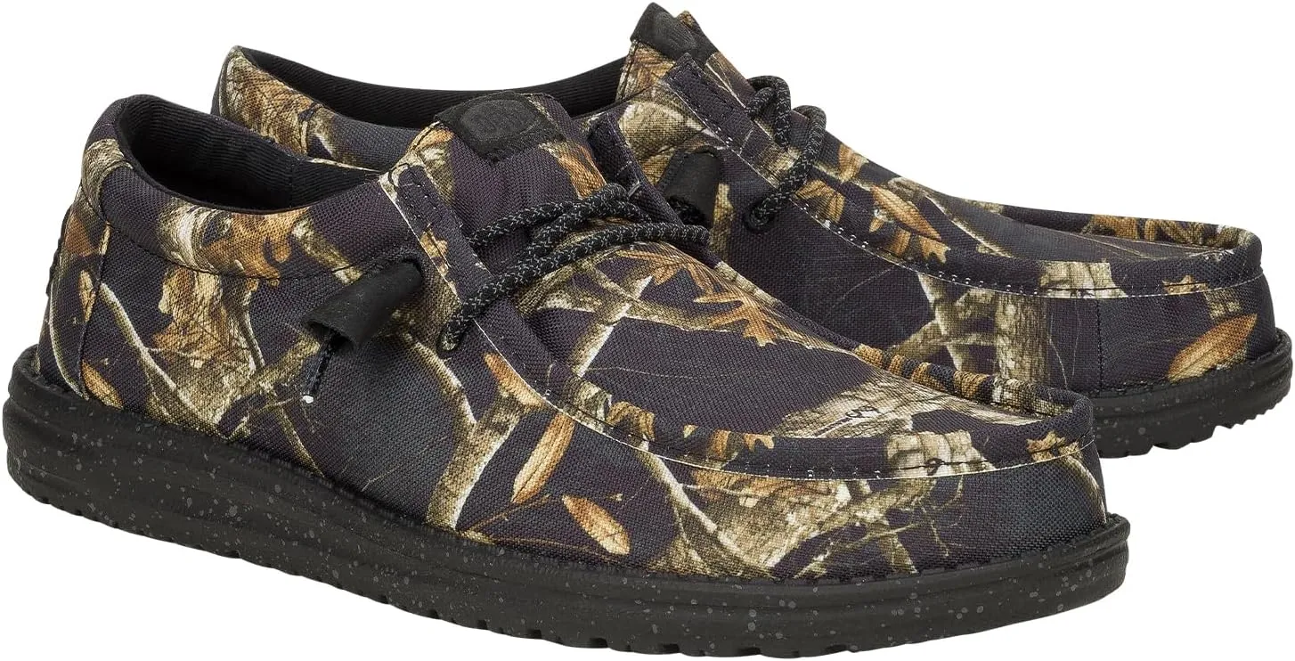 Hey Dude Men's Wally Realtree Edge | Men's Shoes | Men Slip-on Loafers | Comfortable & Light-Weight