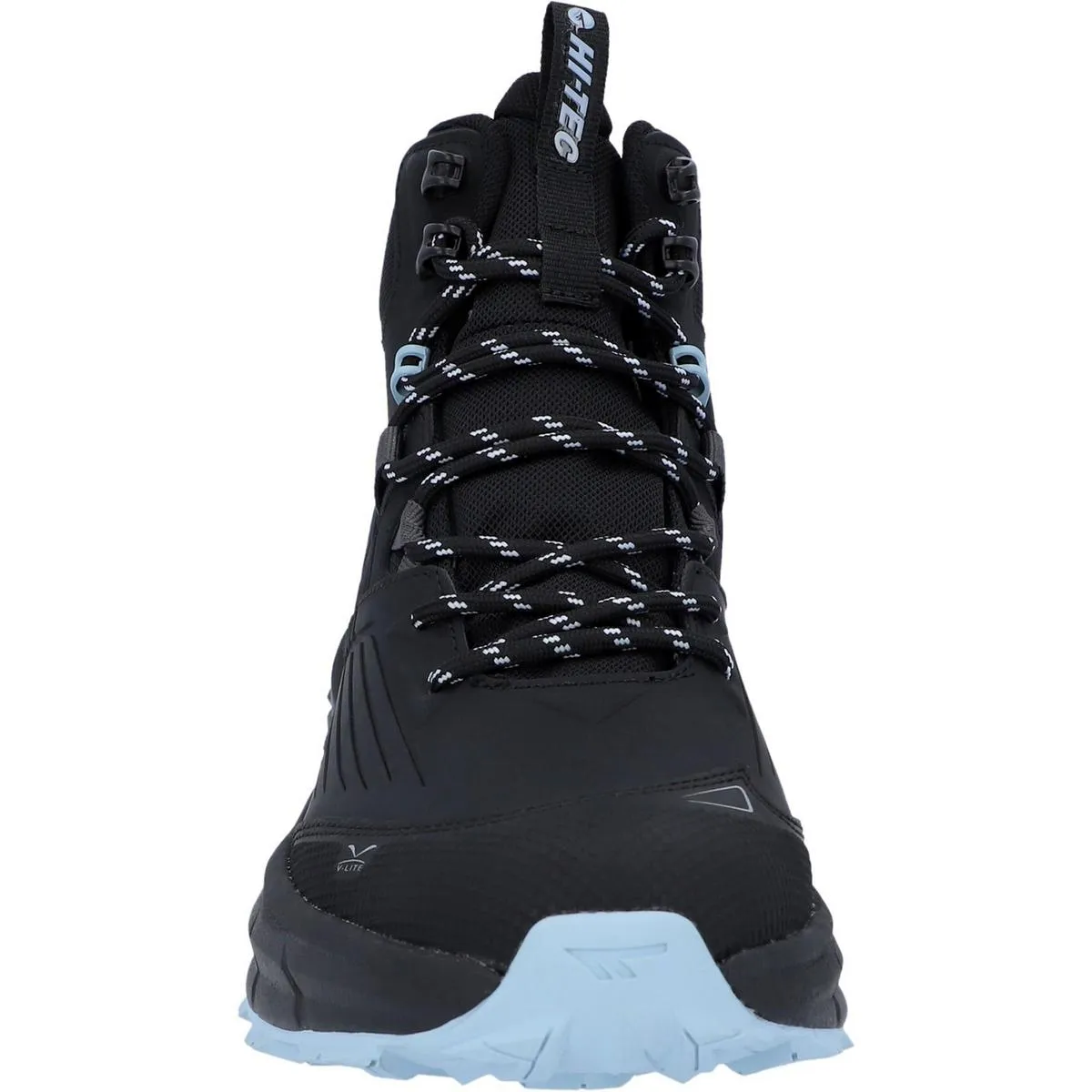 Hi-Tec Fuse Trek Mid Hiking Boots Black/Blue Fog