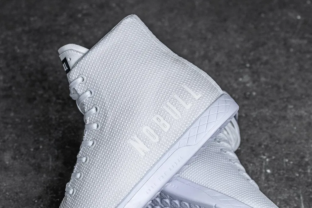 HIGH-TOP WHITE TRAINER (MEN'S)