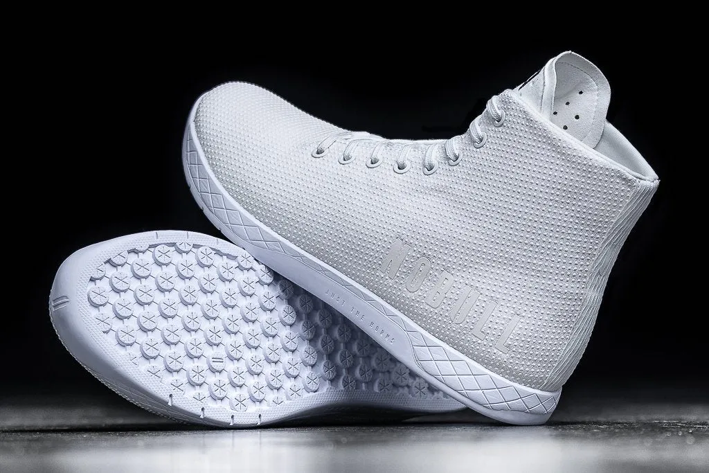 HIGH-TOP WHITE TRAINER (MEN'S)