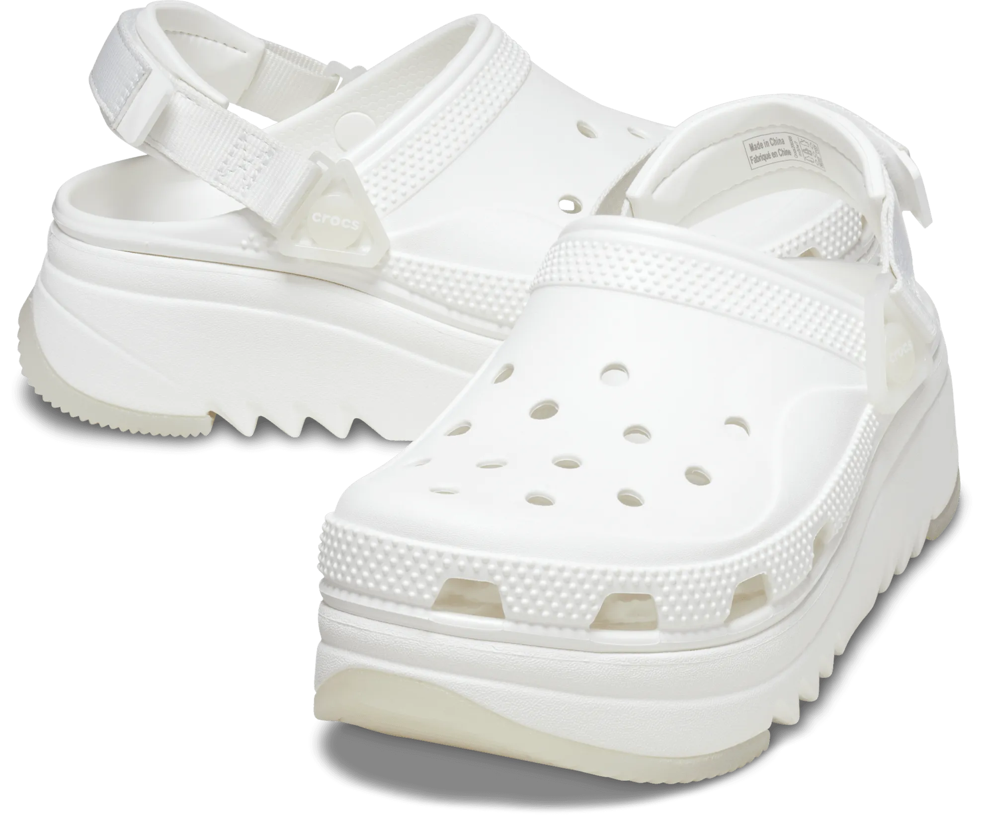 Hiker Xscape Clog - White